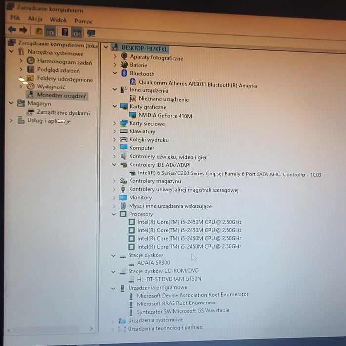 Laptop Sony Vaio VPCEH3L1E SSD Ładowarka