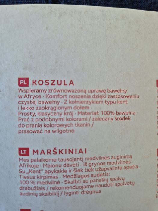 Esmara nowa koszula XL 43/44