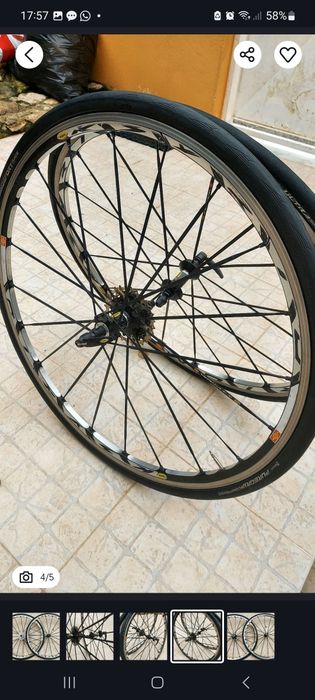 V...Rodas Mavic Ksyrium