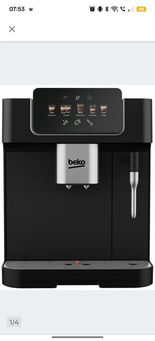 Sprzedam ekspres ciśnieniowy Beko CEG7302B 1350W 19bar LCD