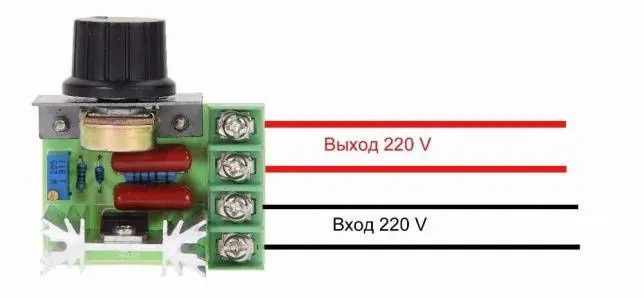 Регулятор напряжения, диммер  4000w с электронным табло(,4кВт,5кВт,6кВ