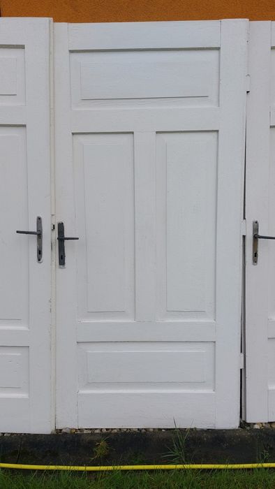 Drzwi drewniane stare solidne 3 zawiasy