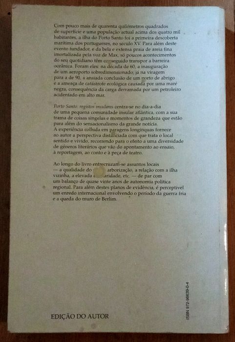 Porto Santo, registos insulares