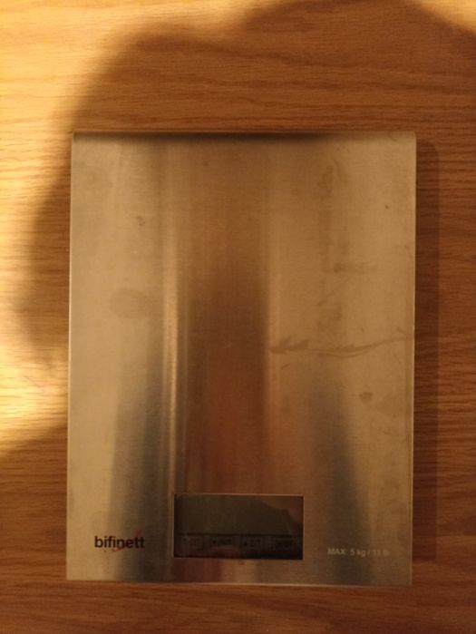 Balança de cozinha inox Bifinett