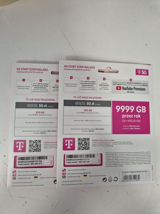 Złote numery dla 2 osób
