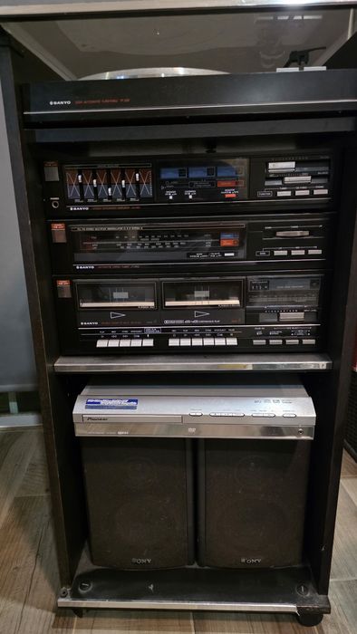 Lote aparelhagens e dvds 5.1