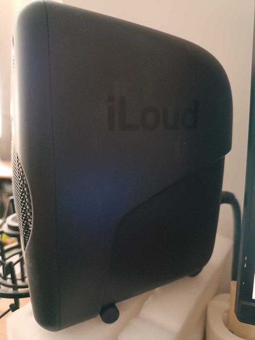 2 Micro-Colunas Estúdio Profissional ( ativo 50 w ) ILOAD Ok Multimidia