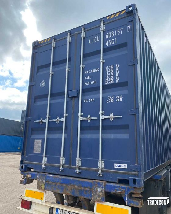 Kontener Morski 40'HC 2024rok RAL5013