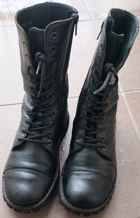 GLANY WOJAS rozmiar 38 używane skóra 24cm