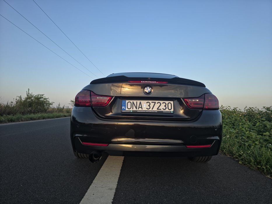 BMW F33 Cabrio | M-Pakiet | 2.0D 190 KM | sportowe wnętrze | 2014