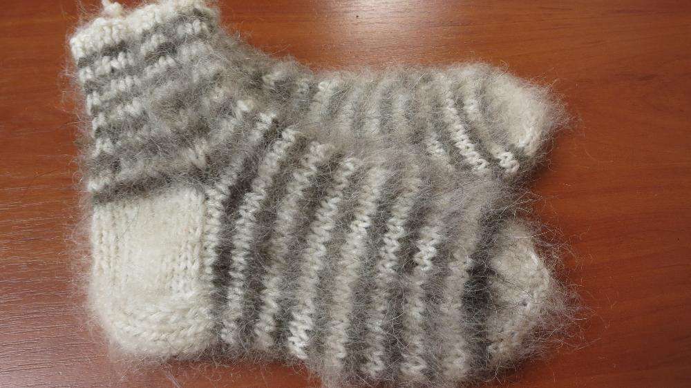 Теплые пуховые носки из козьего ( собачьего) пуха