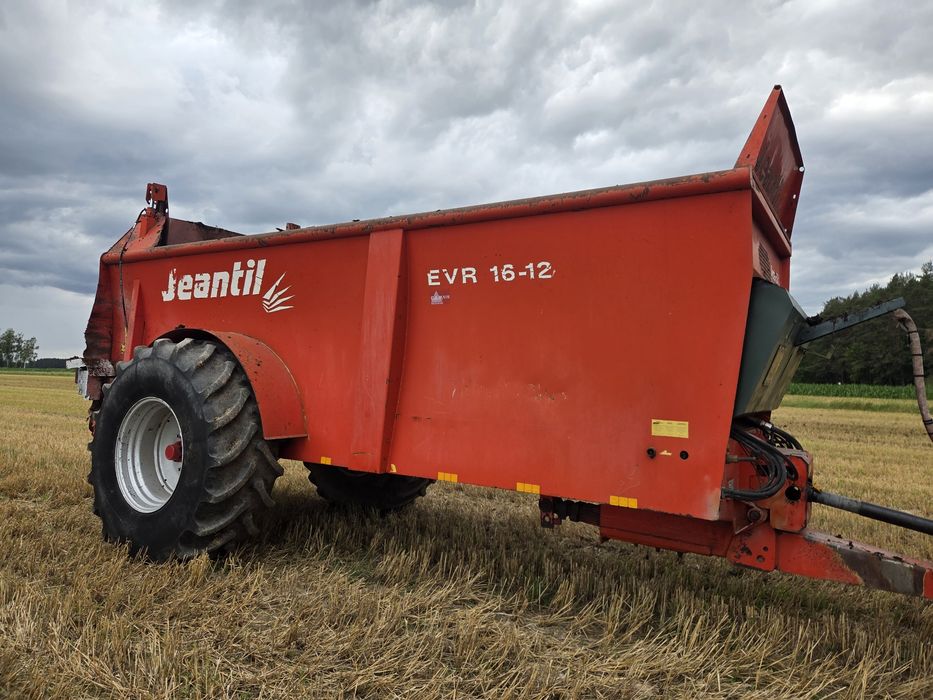 Rozrzutnik obornika Jeantil EVR 16-12 12t