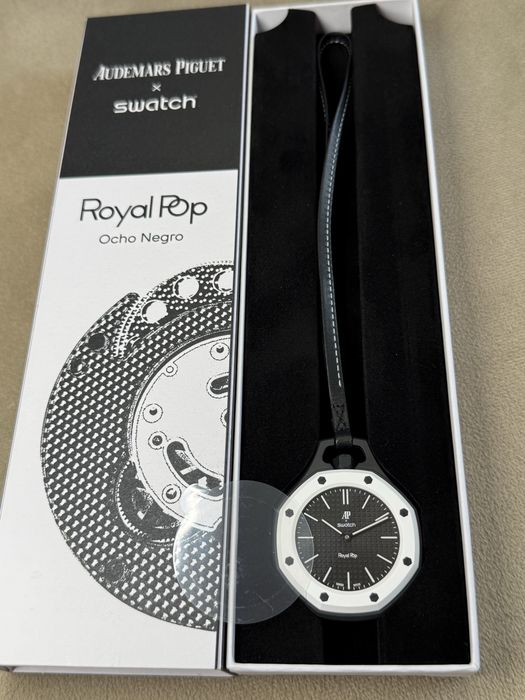 Royal Pop Swatch Audemar ademar Ocho negro в Киеве