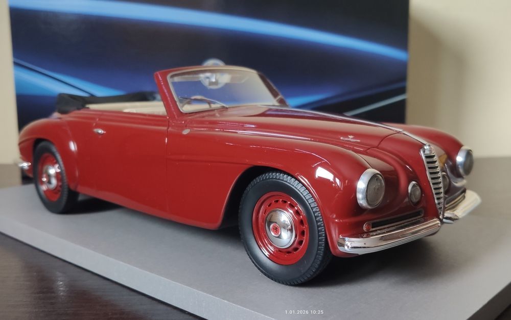 Alfa Romeo 6C 2500 GT Touring 1951 rok 1:18  BBR