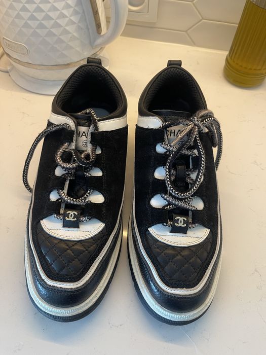 Buty snakersy chanel