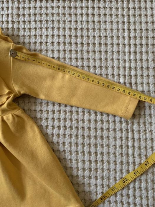 Комплект костюм для дівчинки жовтий