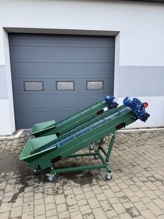 Przenosnik taśmowy 2 metry podajnik taśmowy taśmociąg PRODUCENT