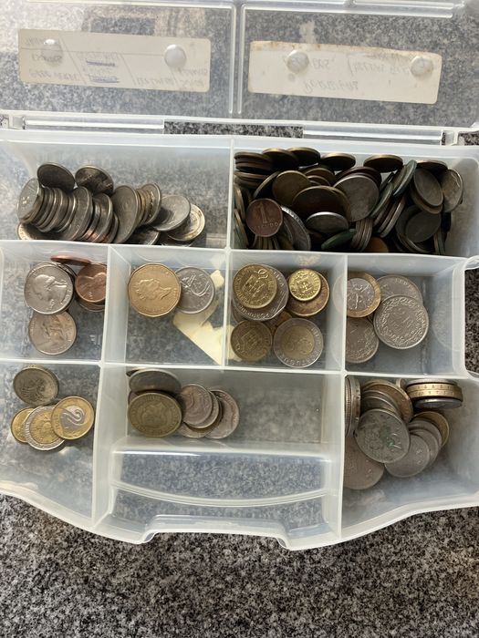 Moedas de varios paises