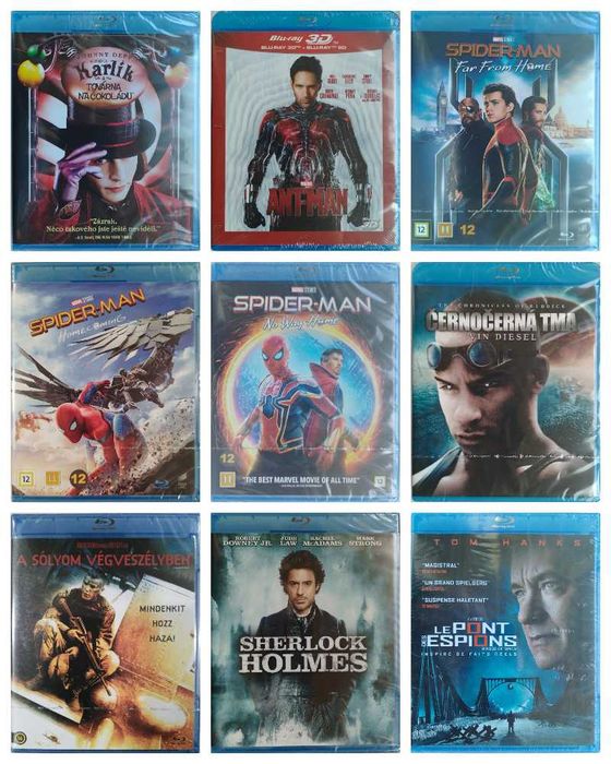 Blu-ray Диски Amaray с русским и украинским языком