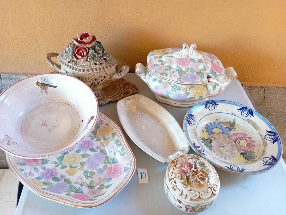 Lote Loiças - Terrinas/Travessas/Pratos