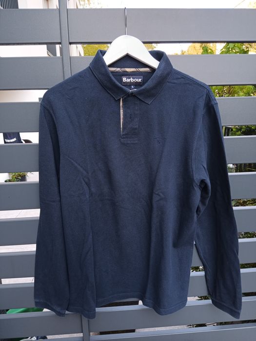 Barbour koszulka polo z długim rękawem męska