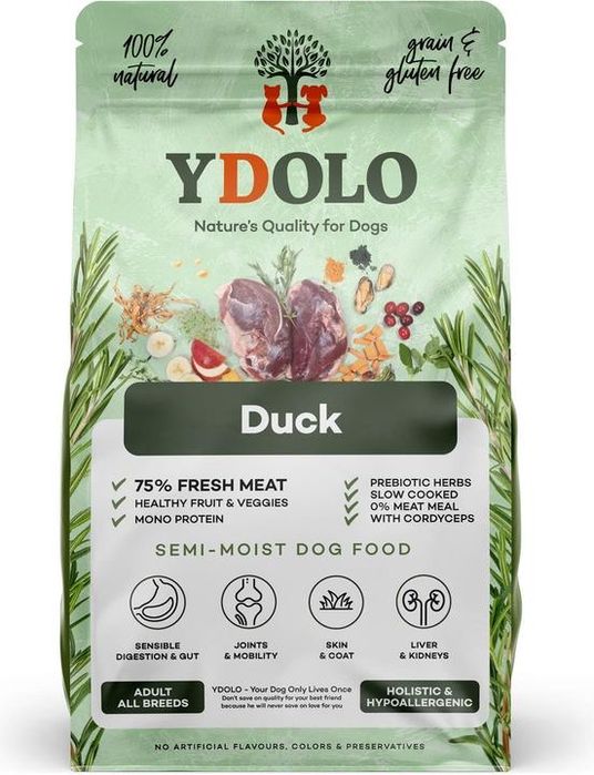 Ydolo Duck - karma dla psa 10 kg