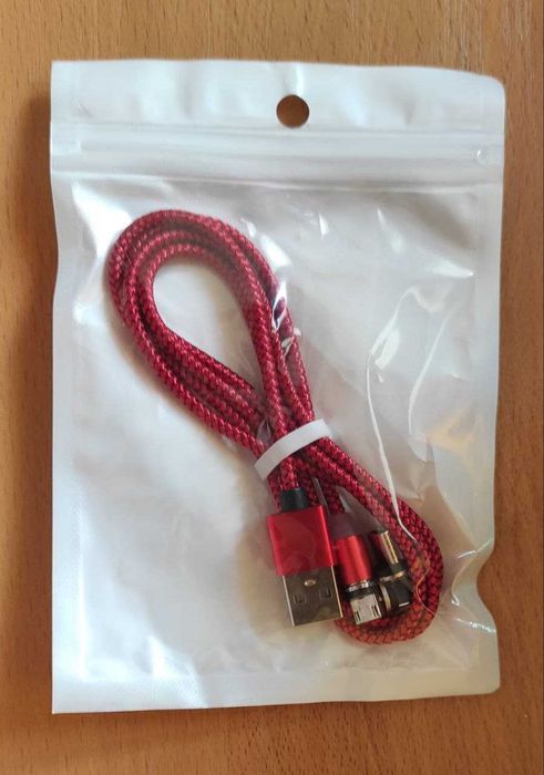 Kabel magnetyczny 3w1 TYP-C USB-C, micro USB, do IPHONE