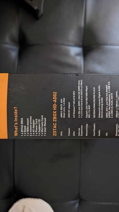 ZOTAC мини-ПК ZBOX AD02 Моноблок