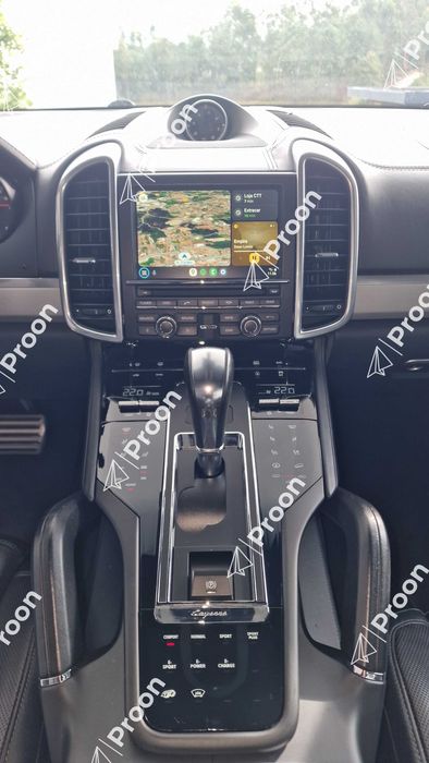 Porsche carplay android auto rádio Panamera Cayenne Cayman Macan 911