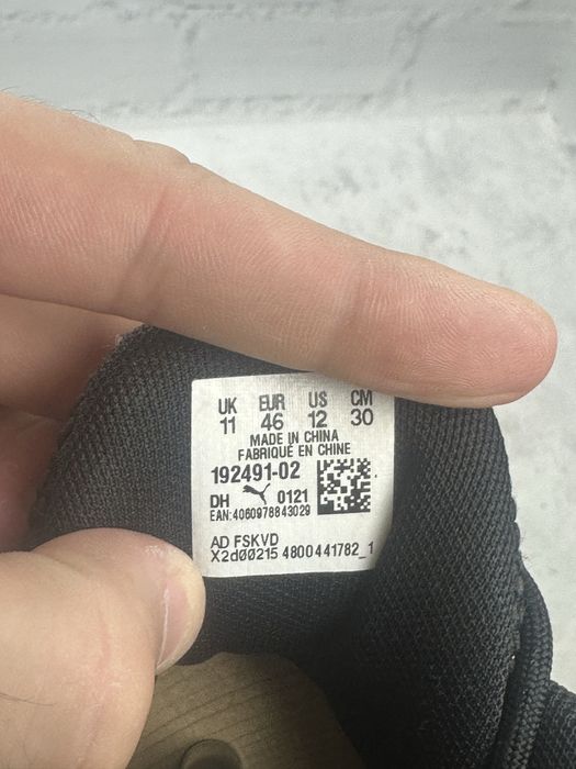 Чоловічі чорні спортивні кросівки Puma Cell Regulate 46p