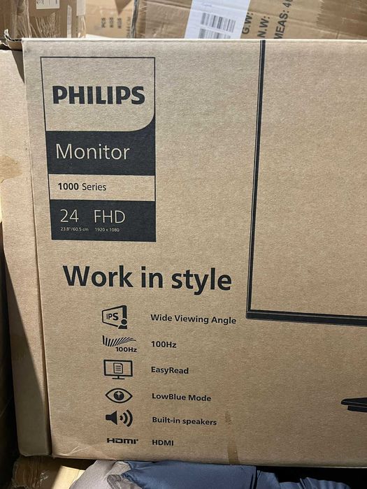Monitor Philips 24E1N FHD, 1000 series