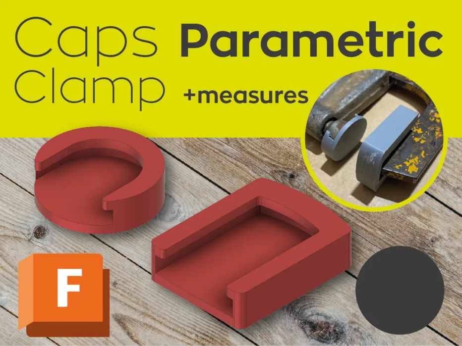 Grampos paramétricos para madeira