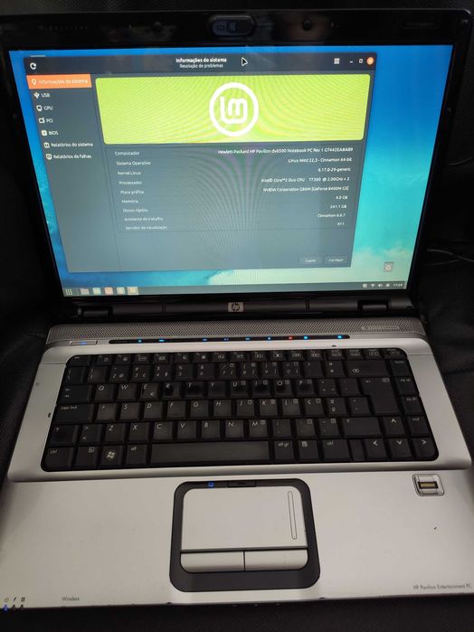 HP Pavilion Entertainment PC dv6500