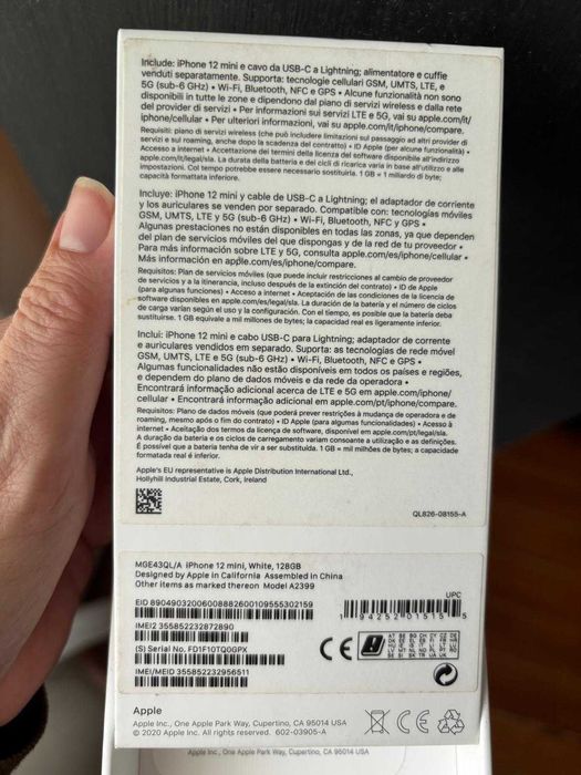 Apple iPhone 7 128 GB Silver (frente branca) Desbloqueado
