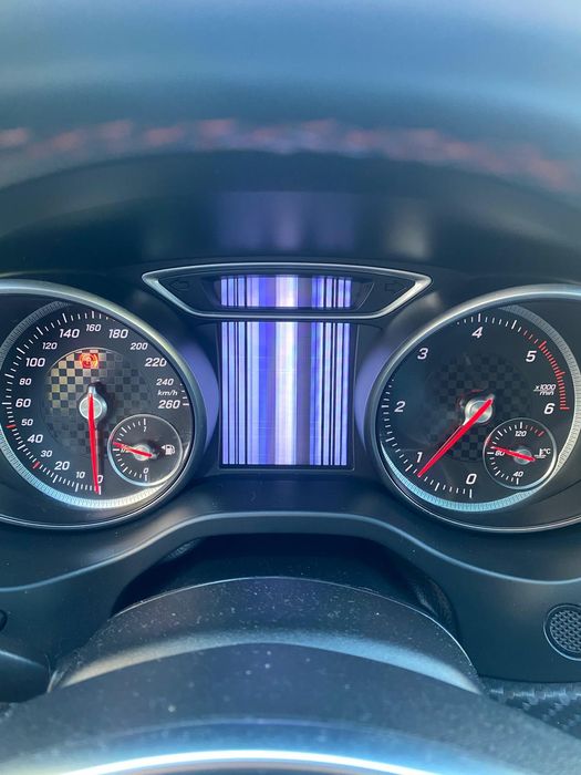 Mercedes classe a W176 LCD display do quadrante novo