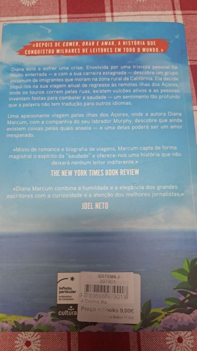 Vendo  livro "A Décima Ilha" de Diana Marcum.