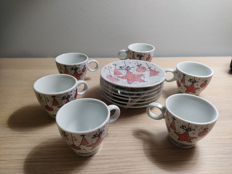 Chávenas de café de Natal