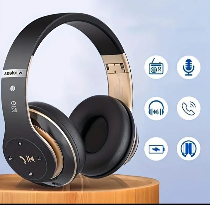 Słuchawki bezprzewodowe nauszne Wireless 6s
