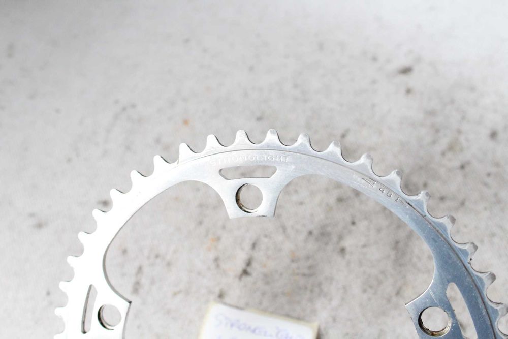 zębatka szosowa STRONGLIGHT 48t retro kolarzówka 144 mm bcd cz9
