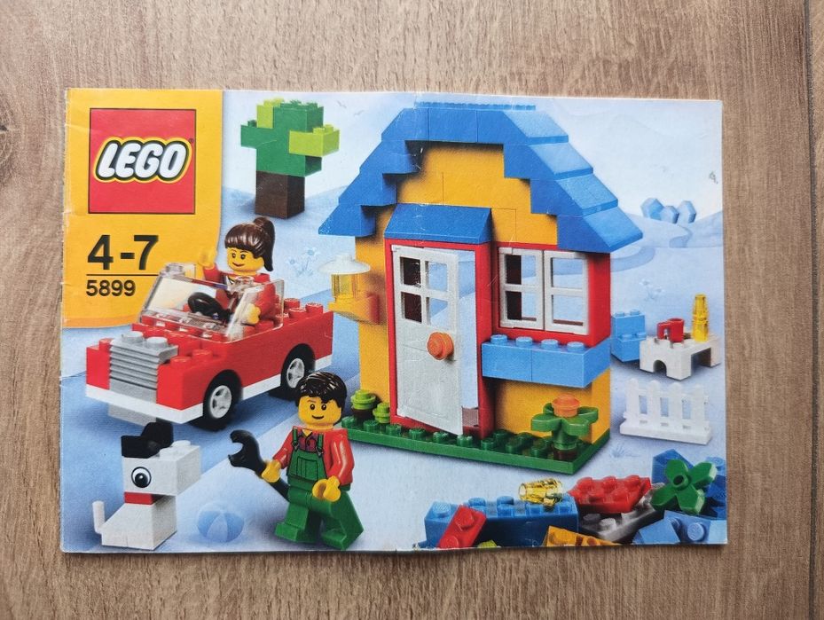 Instrukcja LEGO 5899 książeczka do klocków stare lego
