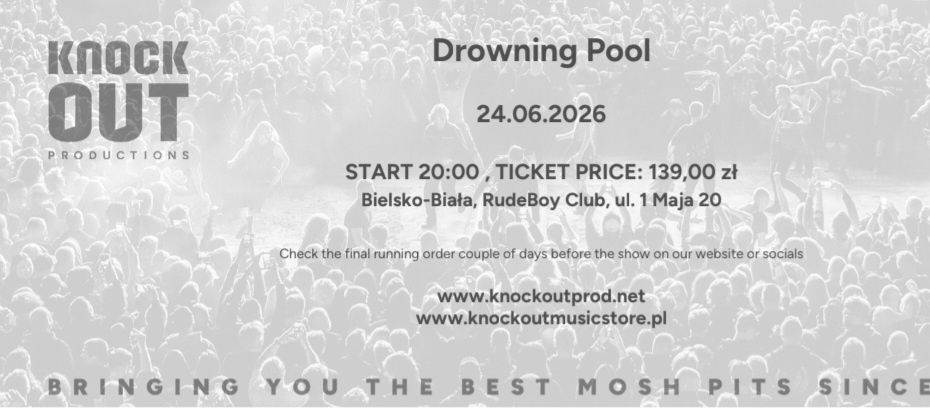 Bilet Drowning Pool