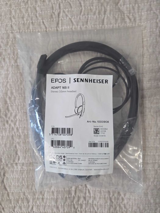 Нові навушники EPOS Sennheiser ADAPT 165 II (3.5mm)