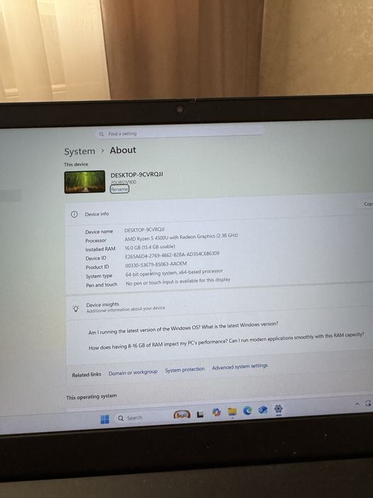 Ноутбук Lenovo ThinkPad