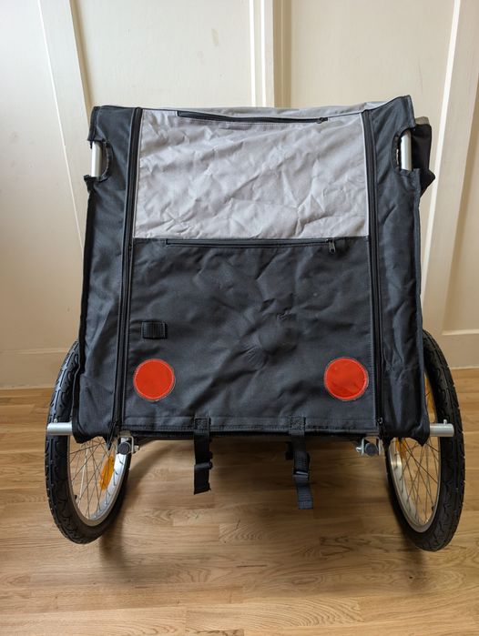 Karlie Przyczepka Rowerowa dla Psa 148x90x88cm do 50kg DUŻA SOLIDNA