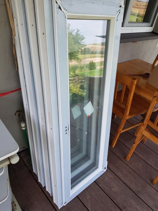 Okna plastikowe 55x140