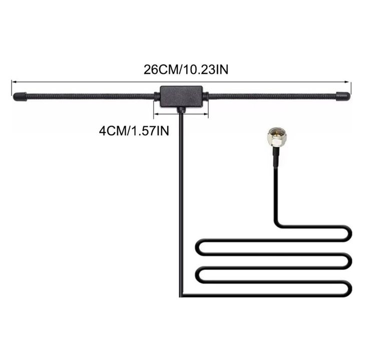 Antena FM z akcesoriami