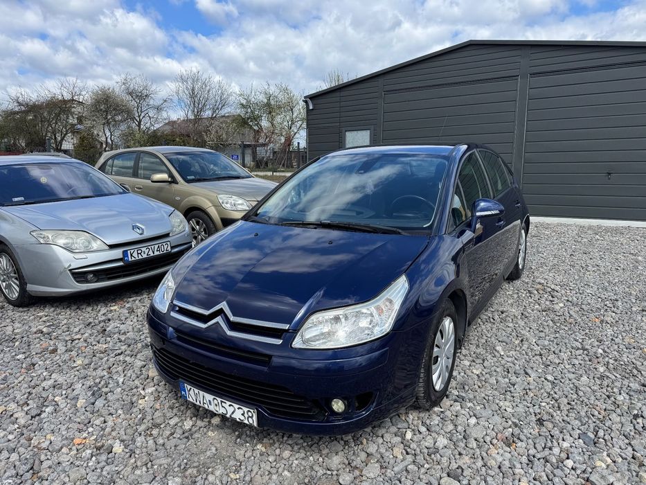 Citroën C4 2006r 1.6 Gaz Sekwencja Klima Elektryka Długie Opł Salon Polska Okazja