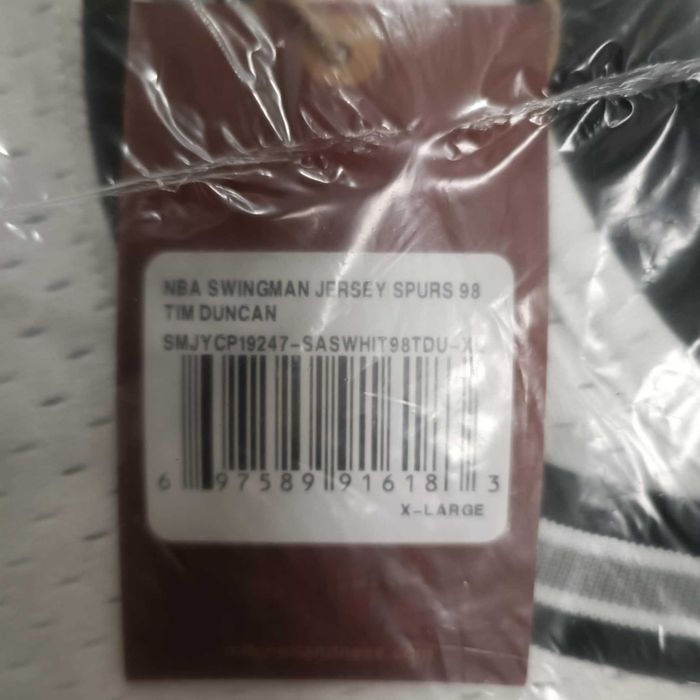 M&N NBA Swingman Jersey San Antonio Spurs 98 Tim Duncan #21 r. XL