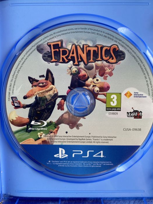 Гра для PS4 Frantics PS4