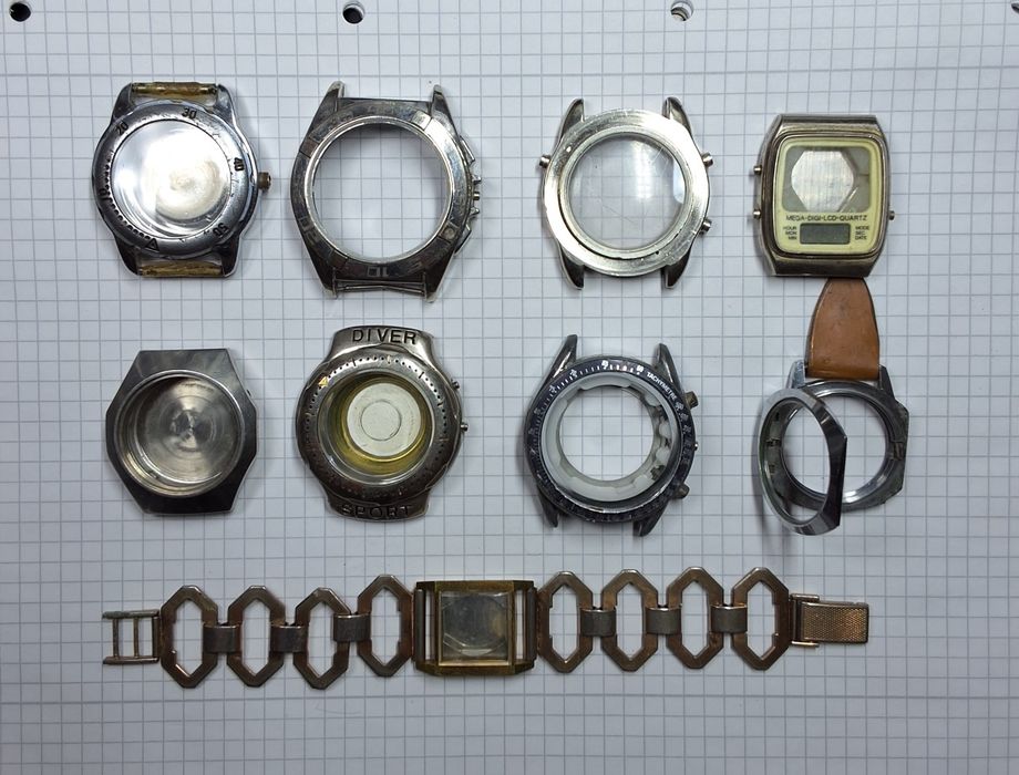 Интересные корпуса наручных часов.